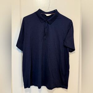 Icebreaker Navy Polo Shirt